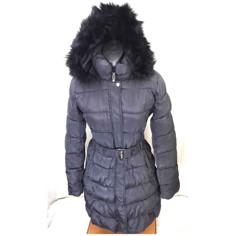 Via Spiga Women's Three Quarter Belted Puffer NEW W/O TAG  FINAL PRICE DROP